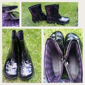 Alegria Patent Booties